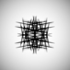 Vector abstract monochrome pattern line techno eps N8