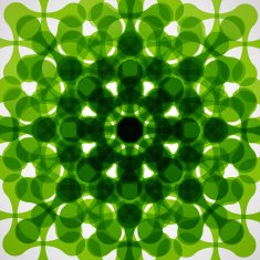 Flat vector color abstract technical pattern eps