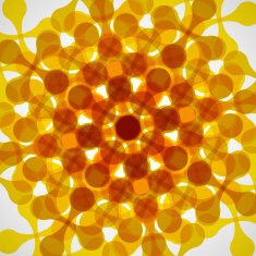 Flat vector color abstract technical pattern eps N2