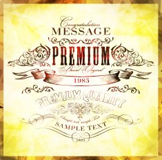 Calligraphic Design Elements N46