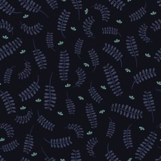 seamless pattern with stylish fern leaves N3