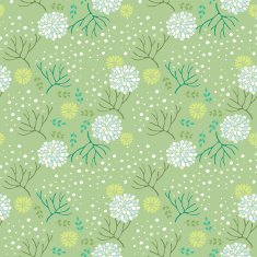 Elegant floral seamless pattern N9