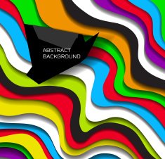 Abstract colorful lines background N22