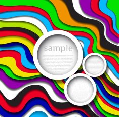 Abstract colorful lines background N23