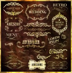 Calligraphic Design Elements N92