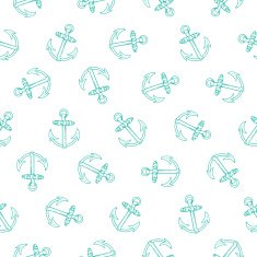Anchor seamless pattern N9