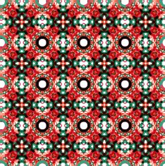 Seamless vector geometric abstract pattern Creative round shapes made of N52