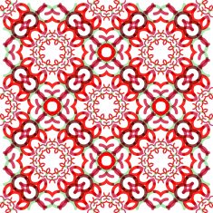 Seamless vector geometric abstract pattern Creative round shapes made of N54