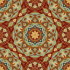 Oriental bright rich pattern