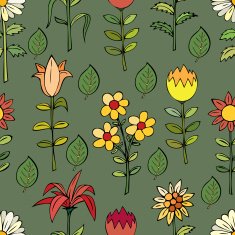 Various summer flowers N5