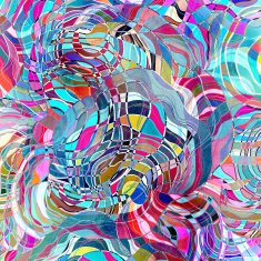 watercolor wavy background