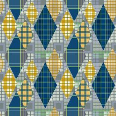Patchwork seamless pattern ornament background N4