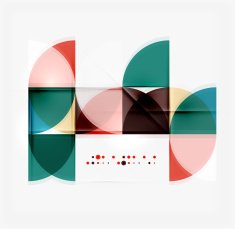 Semicircle triangle pattern N189