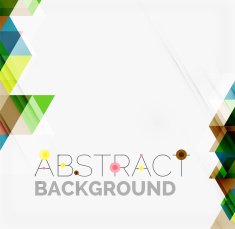 Abstract geometric background Modern overlapping triangles N260