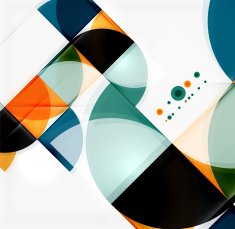 Semicircle triangle pattern N196