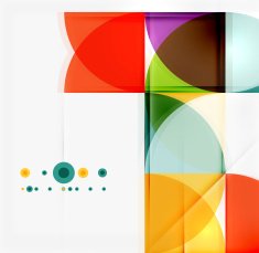 Semicircle triangle pattern N204