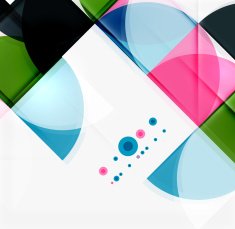 Semicircle triangle pattern N220