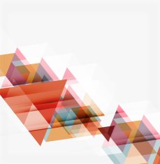 Abstract geometric background Modern overlapping triangles N268