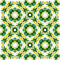 Seamless vector geometric abstract pattern Creative round shapes made of N60
