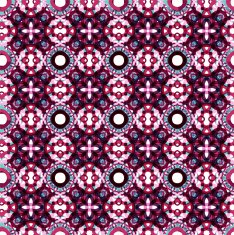 Seamless vector geometric abstract pattern Creative round shapes made of N62