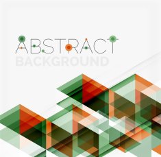 Abstract geometric background Modern overlapping triangles N272
