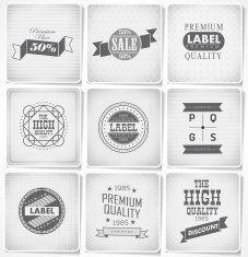 Premium Guarantee and sale Labels N2