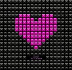 abstract modern pixel background N84