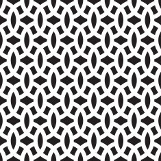 Monochrome seamless pattern N48