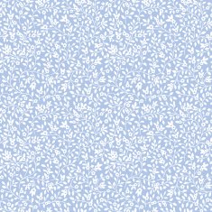 Seamless vintage pattern with a silhouette of small flowers