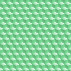 Abstract seamless 3D white cubes vector background N4