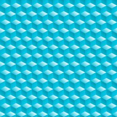 Abstract seamless 3D white cubes vector background N5