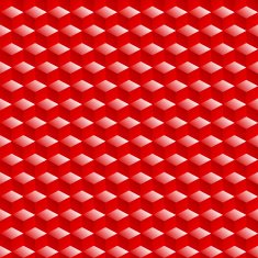 Abstract seamless 3D white cubes vector background N6