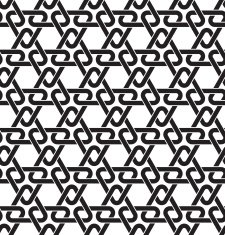 Seamless pattern of intersecting triangles N2
