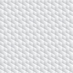 Abstract seamless 3D white cubes vector background N11