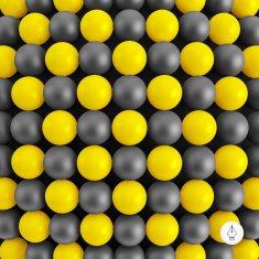 Abstract technology background with balls Spheric pattern
