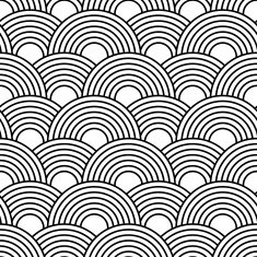 Abstract seamless pattern with circles N5