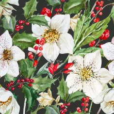 Watercolor christmas pattern N8