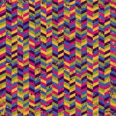 Retro Screen Printed Geometric Pattern N6