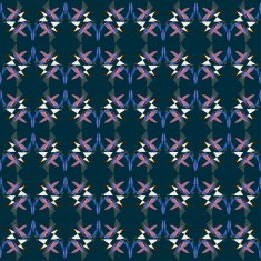 Geometric bllue abstract seamless background