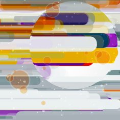 Futuristic abstract illustration N10