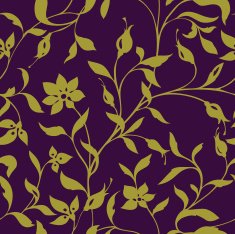 Seamless Pattern with floral ornament N71