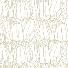 Seamless pattern with flowers tulips