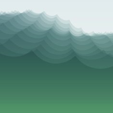 Water Wave Vector Illustration For Your Design N12