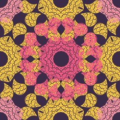vector seamless pattern N336
