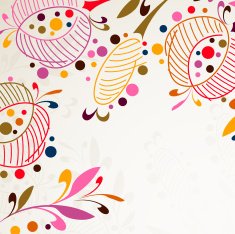 Floral abstract background N192