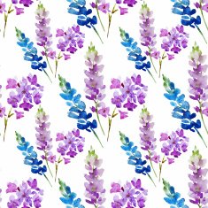 Watercolor floral pattern N34