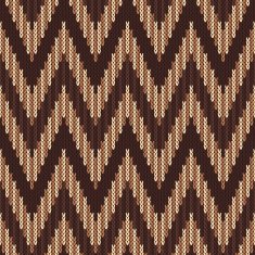 Traditional Fair Isle Pattern Seamless Knitting Ornament N15