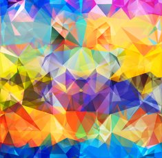 Abstract geometric background space