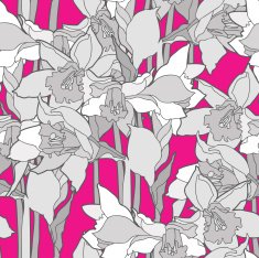 Seamless Pattern with floral ornament N77