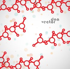 Molecule background colorful illustration N59
